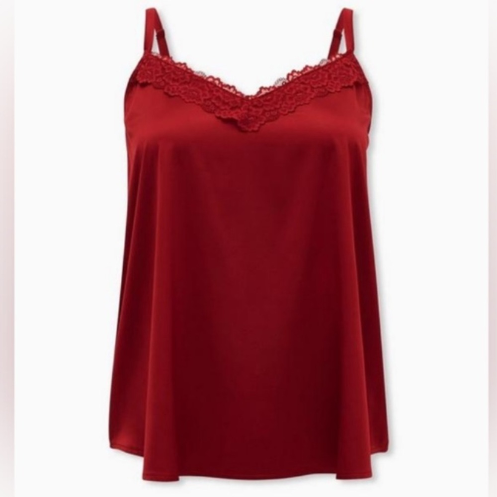 Torrid dream satin lace cami size 4